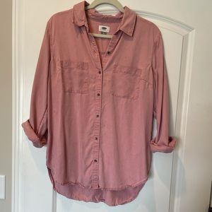 Old Navy oversized button down